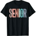 Senior 2025 Class of 2025 For College High School Senior T-Shirt