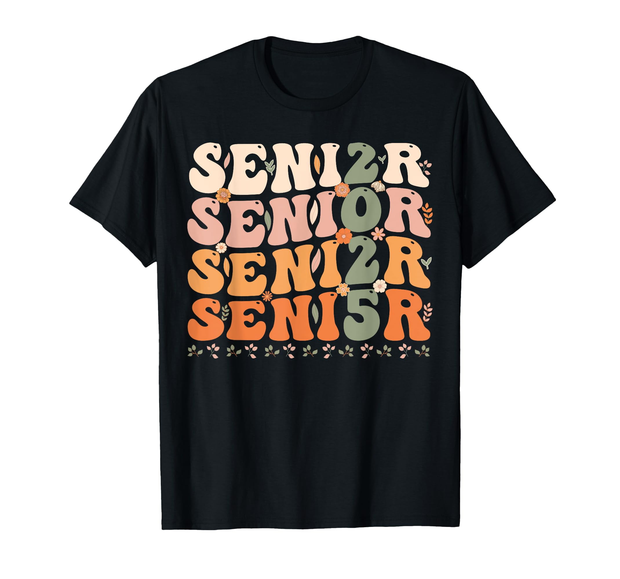 Senior 2025 Class of 2025 Graduation 2025 Groovy TShirt