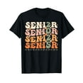 Senior 2025 Class of 2025 Graduation 2025 Groovy TShirt