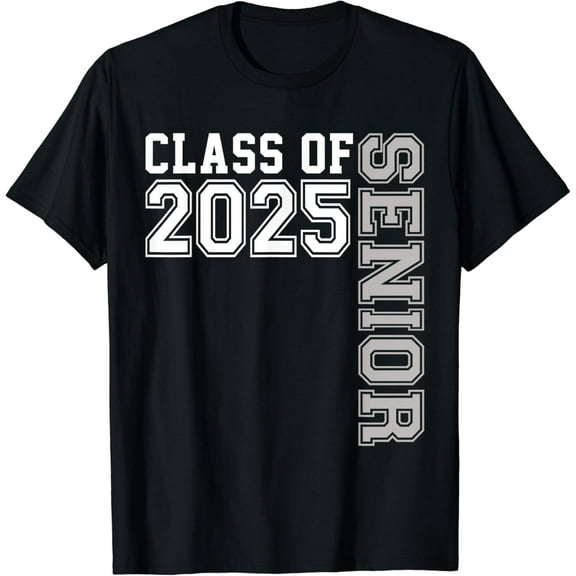 Senior 2025 Class of 2025 Seniors Graduation 2025 Senior 25 T-Shirt mens t shirt，black，women，funny，misfits，men，journey