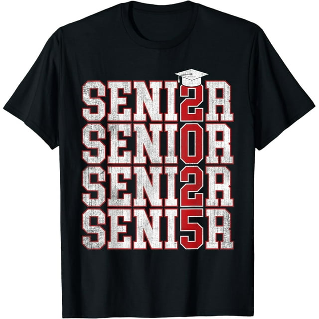 Senior 2025 Class Of 2025 Seniors Graduation 2025 Senior 25 T Shirt 5012