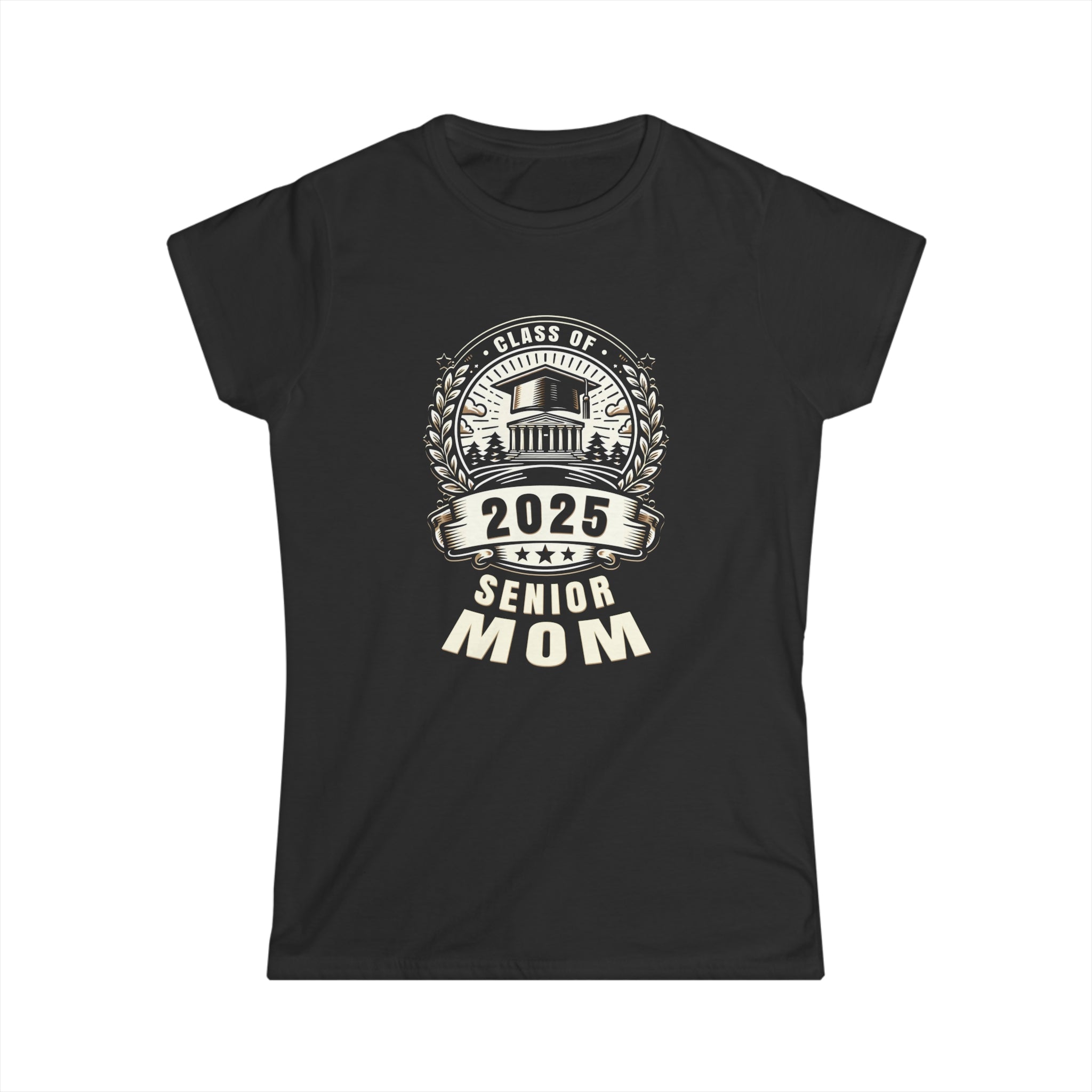 Senior 2025 Class of 2025 for College High School Senior Mom Shirts for