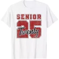 thumbnail image 1 of Senior 2025 Graduation Class Of 2025 Back To School Gift T-Shirt Unisex S-5XL Hot Trending Shirt, Vintage Birthday Gift, 1 of 3