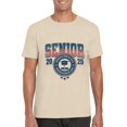 thumbnail image 1 of Senior 2025 Graduation Class Retro Vintage Style School T-Shirt, for men & women, up to size 5XL, 1 of 3