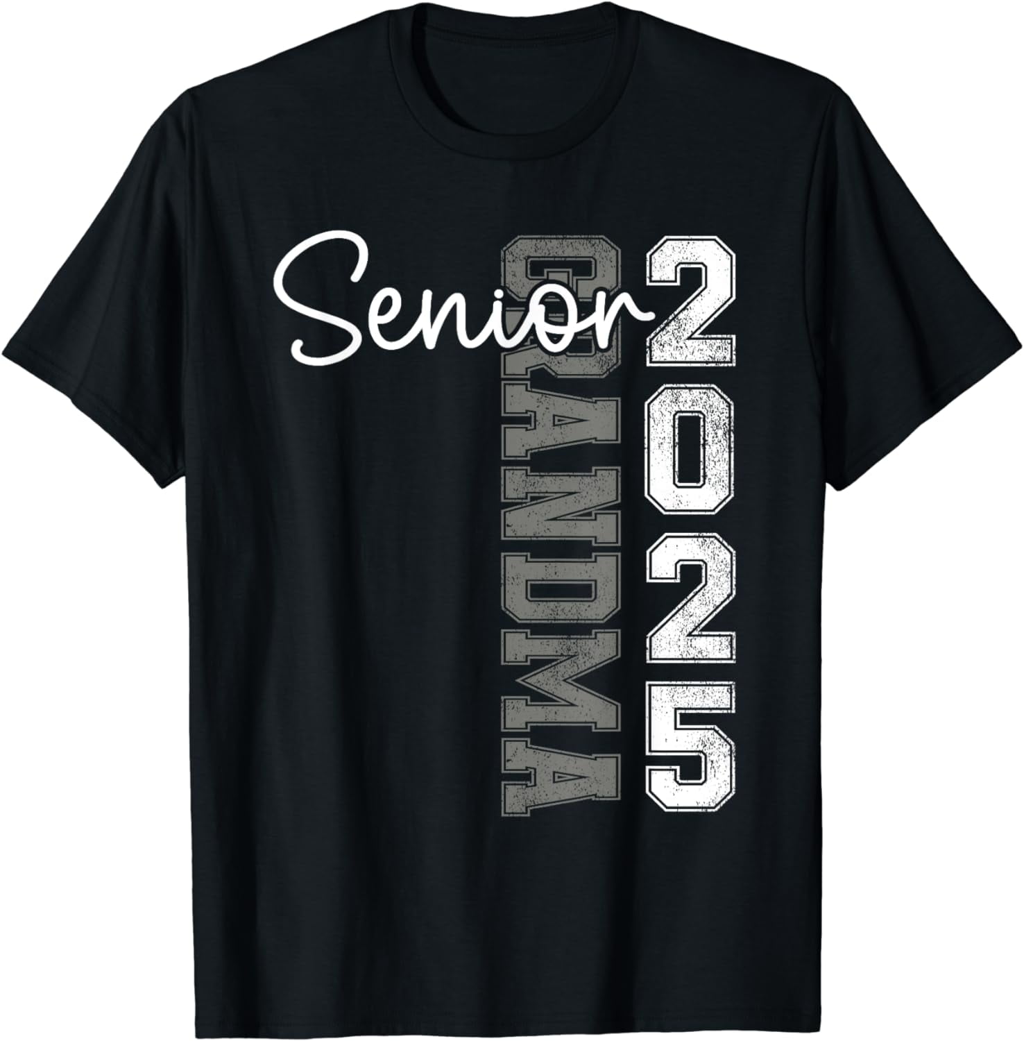 Senior 2025 Grandma Graduate Proud Grandma Class of 2025 TShirt