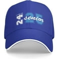 Senior 2025 Hat Class of 2025 Cap Graduation Congrats Classic Adjustable Men Women Baseball Caps