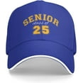 Senior 2025 Hat Class of 2025 Cap Graduation Congrats Classic Adjustable Men Women Baseball Caps