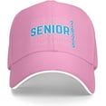 Senior 2025 Hat Class of 2025 Cap Graduation Congrats Classic Baseball