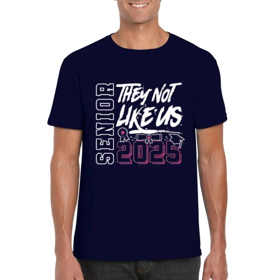 Senior 2025 Kids Graduation Proud Student Class of 2025 Graphic T-Shirt, for men & women, up to size 5XL