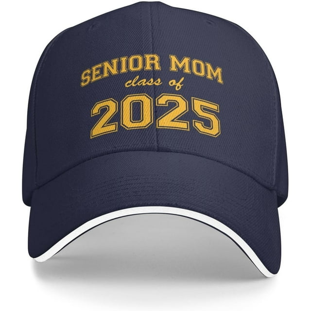 Senior 2025 Mom Hat Class of 2025 Cap Graduation Congrats Classic