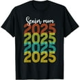 Senior 2025 Mom Retro Senior Mama 2025 Class Of 2025 Mother TShirt