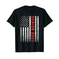 Senior 2025 Patriotic American Flag Graduation Class of 2025 TShirt