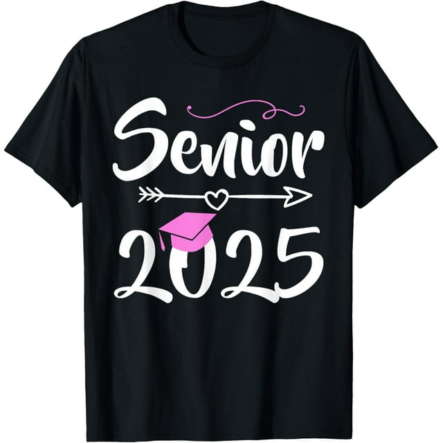 Senior 2025 Pink Tassel Class of 2025 Graduate Graduation TShirt