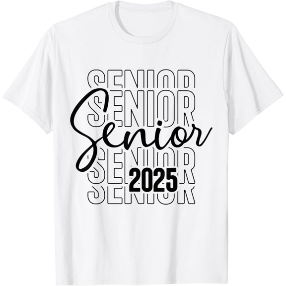 Senior 2025 graduate college university graduation class of T-Shirt
