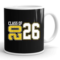 Senior 2026 Class Of 2026 Last Day Of School Graduation Grad Graduate Gift Ceramic Mug 11oz (White;11oz)