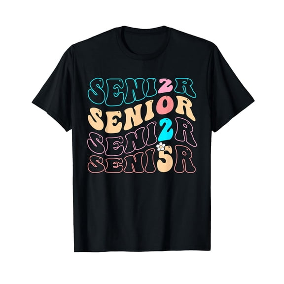 Senior 2026 Graduation, Class of 2026 Senior Graduate Groovy T-Shirt