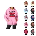 thumbnail image 1 of Senior 2026 Hoodies for Women Class Of 2026 Hoodie Graducation Hoodie with Pockets Hooded Sweatshirt Women Pullover, 1 of 4