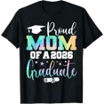 thumbnail image 1 of Senior 2026 Proud Mom Of A Class Of 2026 Graduate Mother T-Shirt 131 All Size S-5Xl, 1 of 4
