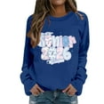 thumbnail image 1 of Senior 2026 Sweatshirts for Women Long Sleeve Crewneck Drop Shoulder Tops Trendy Loose Fit Casual Pullover Shirts, 1 of 7