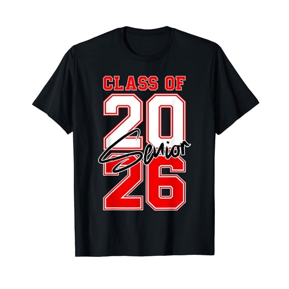 Senior 2026 Vintage Class Of 2026 Boys Girls Graduation T-Shirt