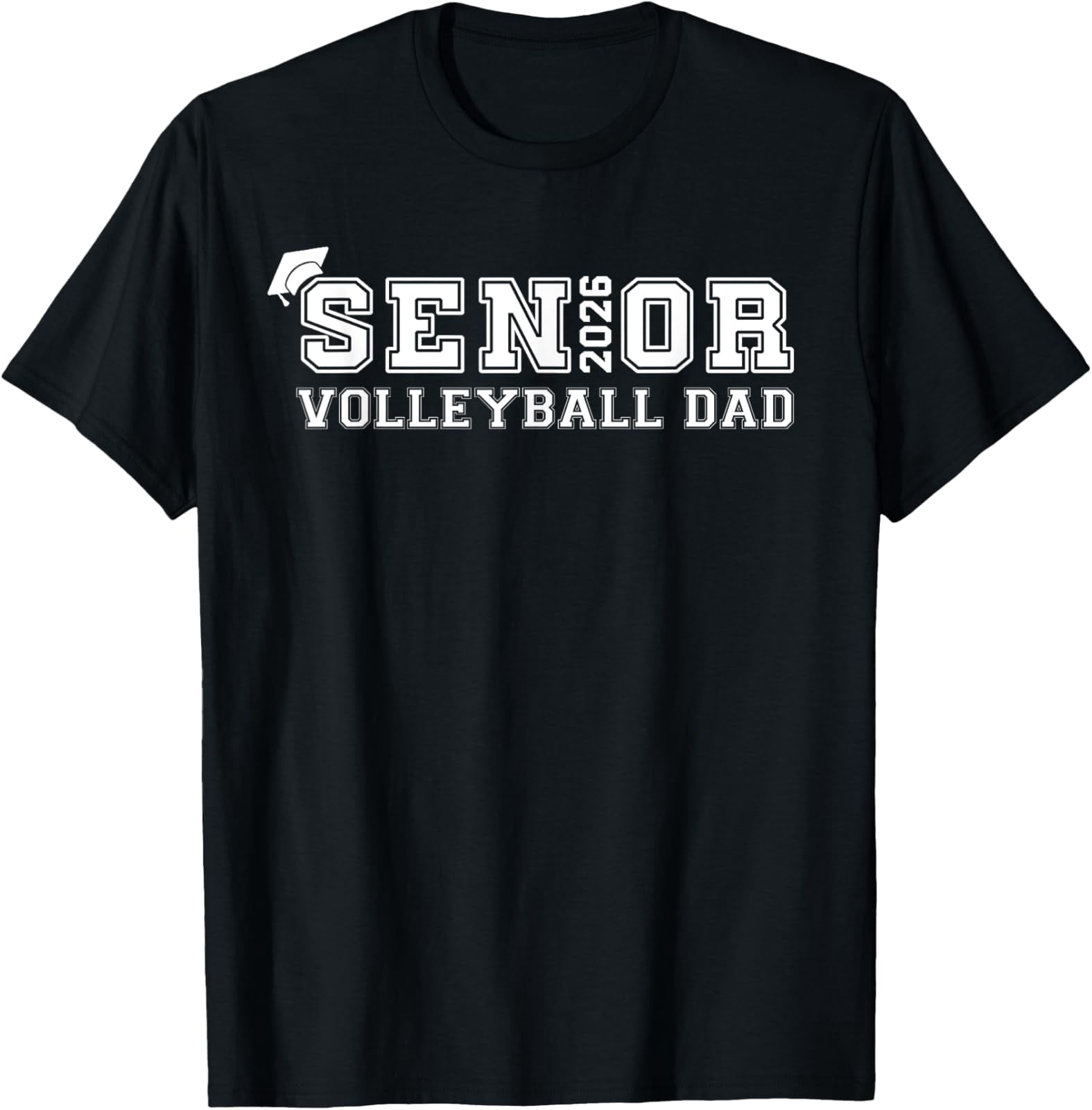 Senior 2026 Volleyball Dad Graduation Class Of 2026 Graduate T-Shirt ...