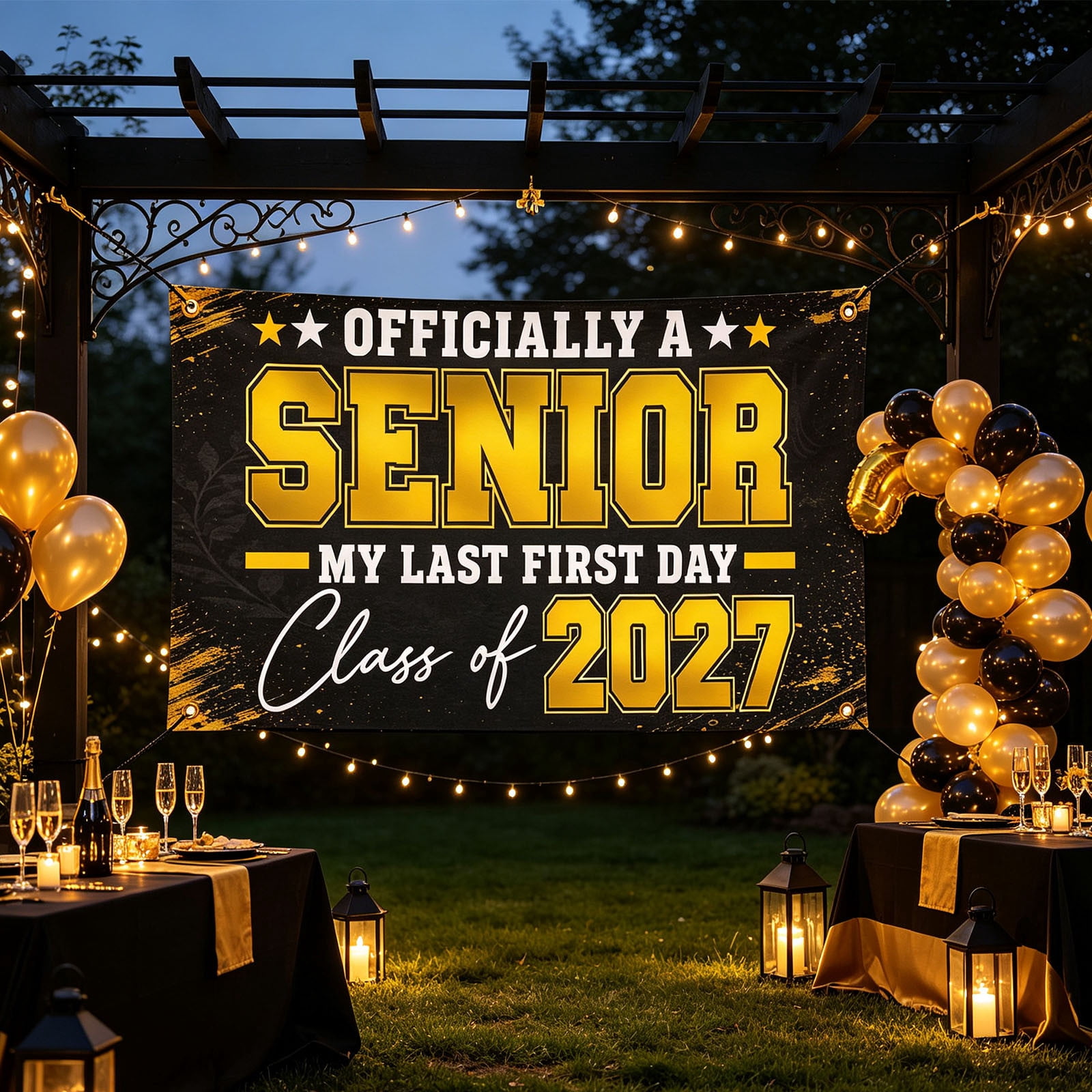 Senior 2027 Class of 2027 Classroom Banner 120x180cm - Walmart Business ...