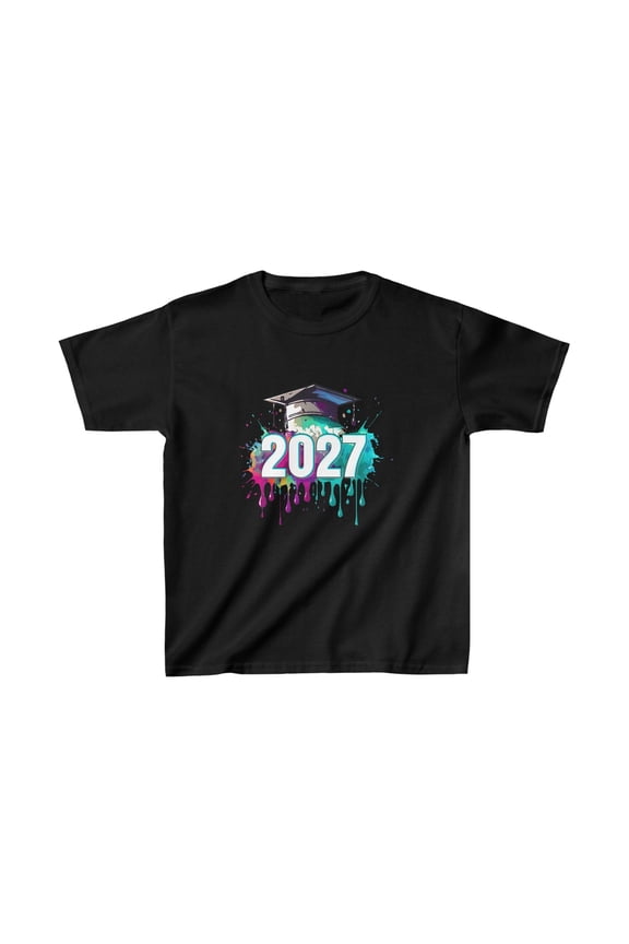 Senior 2027 Class of 2027 Graduation First Day Of School Boy Shirts