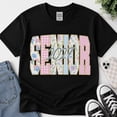 thumbnail image 1 of Senior 2027 Floral School Graduation Graphic T-Shirt, 1 of 3