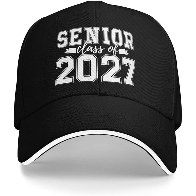 Senior 2027 Hats Class of 2027 Seniors Graduation Baseball Cap ...