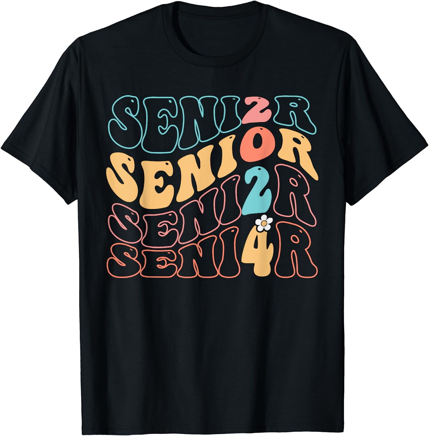 Senior 24 Graduation Class of 2024, Cute Senior 2024 T-Shirt - Walmart.com