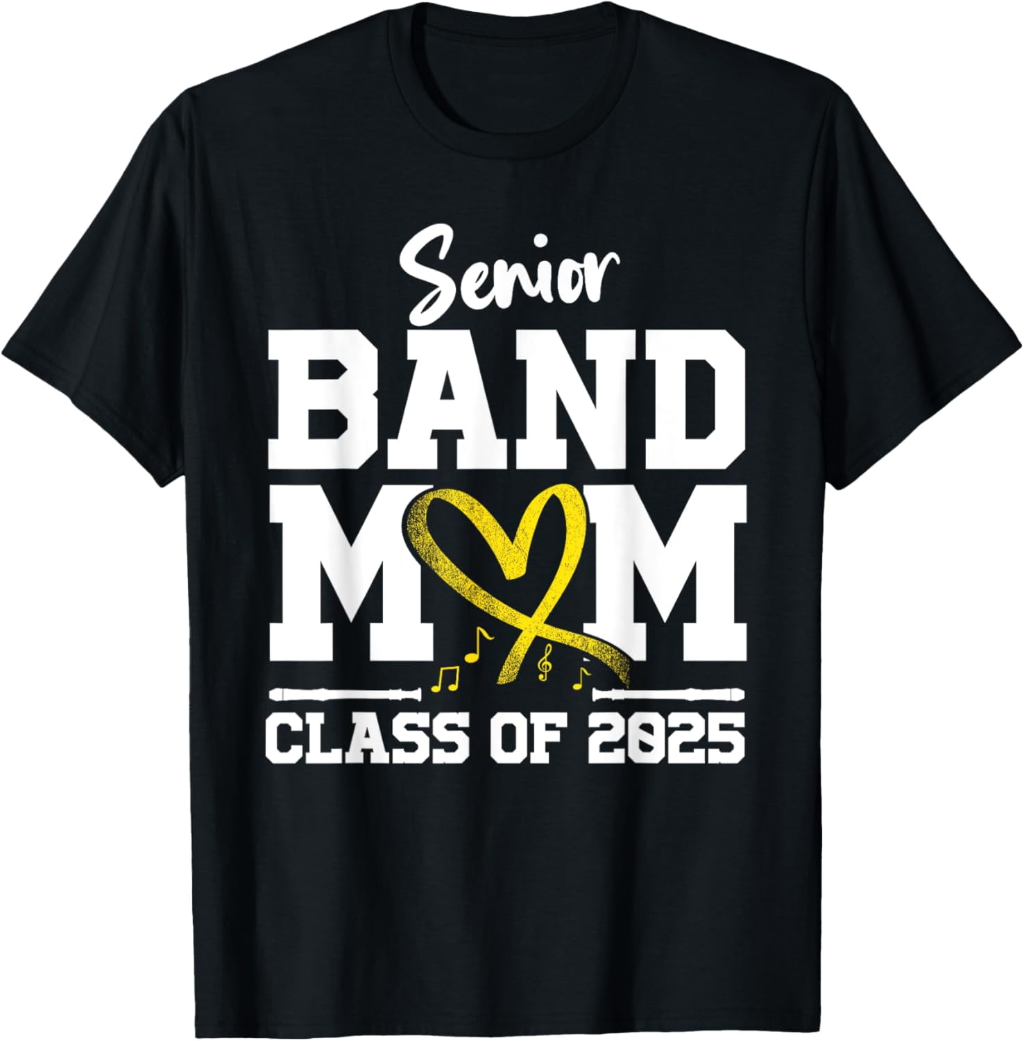 Senior Band Mom 2025 Marching Band Class of 2025 TShirt
