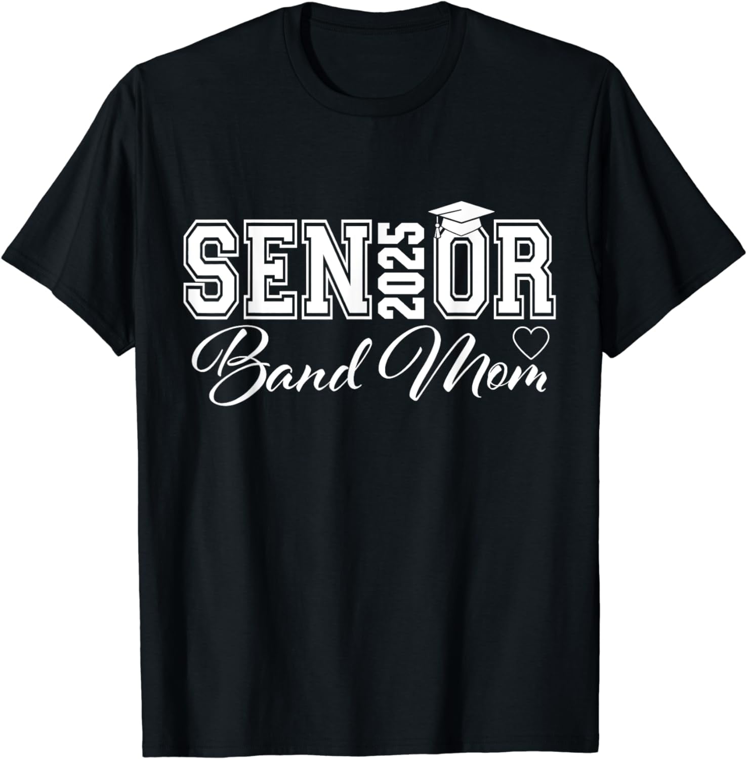 Senior Band Mom 2025 Marching Band Parent Class of 2025 TShirt