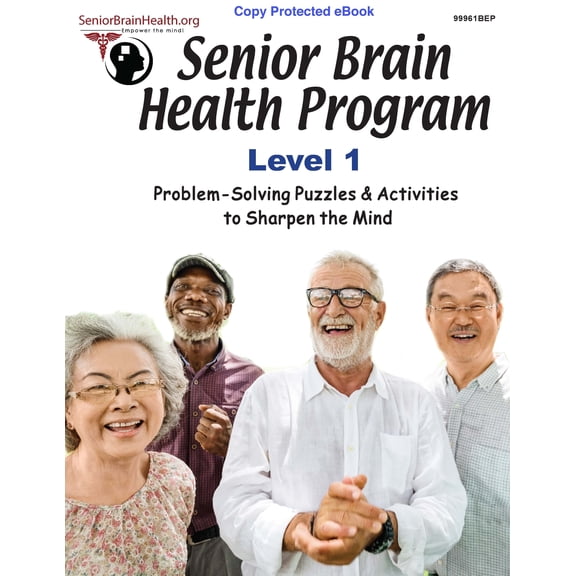 Senior Brain Health Workbook Level 1: Problem-Solving Puzzles & Activities (Paperback) 2025