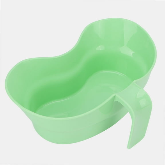 Senior Care, Teeth Plastic Emesis Basins for Elderly Bedridden Patient Vomit Basin Cup Oral Care Brush Teeth Plastic Emesis Basins,Green