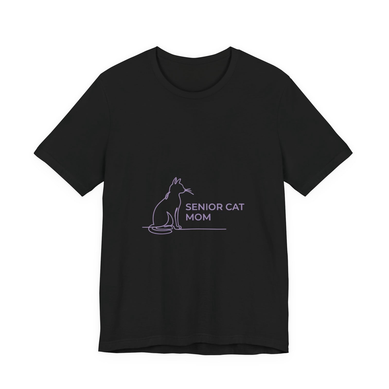 Simple Rescue Vests Senior Cat Mom Rescue Gift T-Shirt - Walmart.com