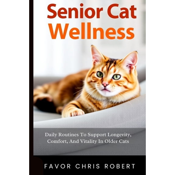 Senior Cat Wellness: Daily Routines To Support Longevity, Comfort, And Vitality In Older Cats, (Paperback)