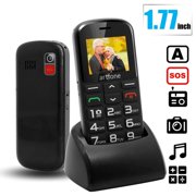 Senior Cellphone Artfone CS182 GSM 2G Large Voice Big Button Mobile Phone for Elderly One Key SOS Dual Sim Torch
