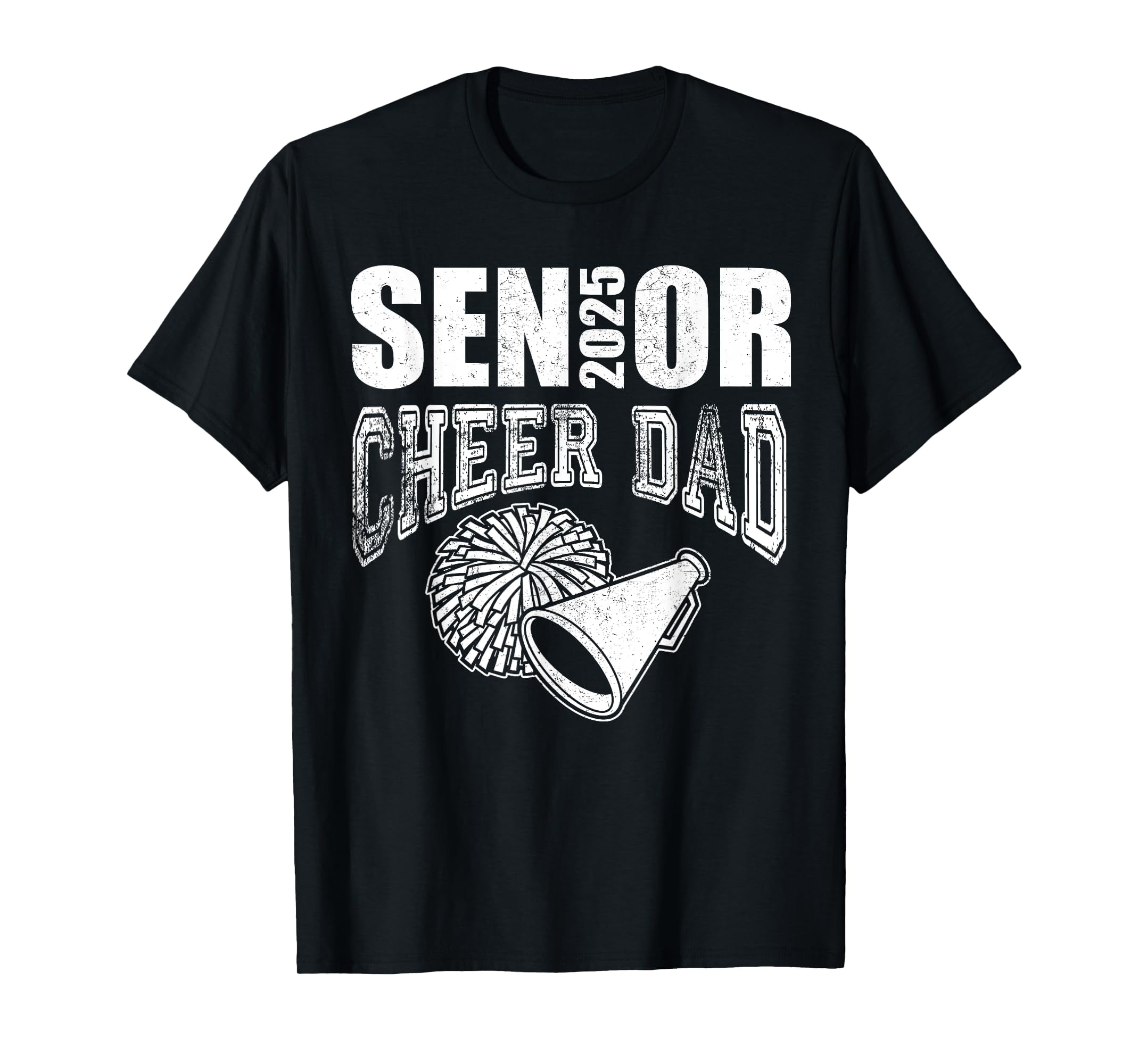 Senior Cheer Dad 2025 Cheerleader Parent Class of 2025 TShirt