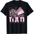 Senior Cheer Dad 2025 Pink Cheer Dad Cheerleader TShirt