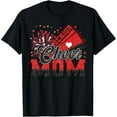 thumbnail image 1 of Senior Cheer Mom 2025 Red And Black Cheer Mom Cheerleader T-Shirt, 1 of 3