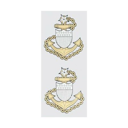 Senior Chief Petty Officer E-8 2-Piece Decals