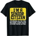 thumbnail image 1 of Senior Citizen Old People Hard of Hearing Elderly Gift T-Shirt mens t shirt，black，women，funny，misfits，men，journey, 1 of 4