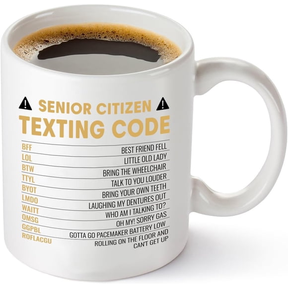 How Seniors Text Silly and Funny Gifts for Seniors