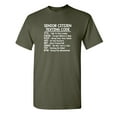 thumbnail image 1 of Senior Citizen Texting Codes Sarcastic Premium T Shirt Adult Humor Funny Graphic Tee For Xmas Pre Birthday Anniversary Gift Hilarious Novelty Tshirt, 1 of 5