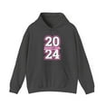 thumbnail image 1 of Senior Class 2024 Graduation  Pink/Black Grad High School Hooded Sweatshirt, 1 of 4