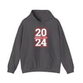 thumbnail image 1 of Senior Class 2024 Graduation  Red/Black Grad High School Hooded Sweatshirt, 1 of 4