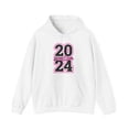 thumbnail image 1 of Senior Class 2024 - Pink - Graduation Grad High School Hooded Sweatshirt, 1 of 4
