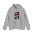thumbnail image 1 of Senior Class 2024 - Pink - Graduation Grad High School Hooded Sweatshirt, 1 of 4