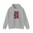 thumbnail image 1 of Senior Class 2024 - Red Graduation  Grad High School Hooded Sweatshirt, 1 of 4