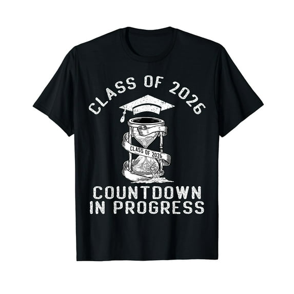 Senior Class Of 2026 Countdown to Graduation Gift T-Shirt